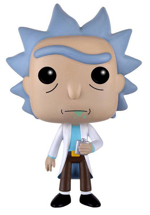 RICK & MORTY POP N° 112 Rick Rick et Morty Figurine POP! Animation Vinyl Rick 9 cm