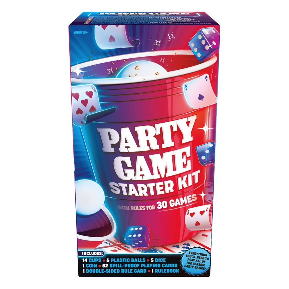 Packung mit 30 Partyspielen