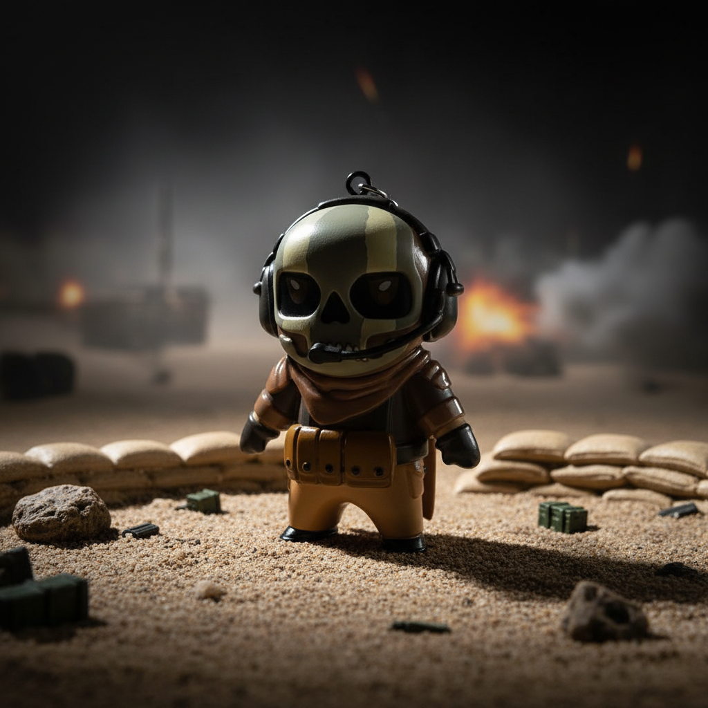 Figurine à suspendre Call of Duty: Modern Warfare II - Simon "Ghost" Riley