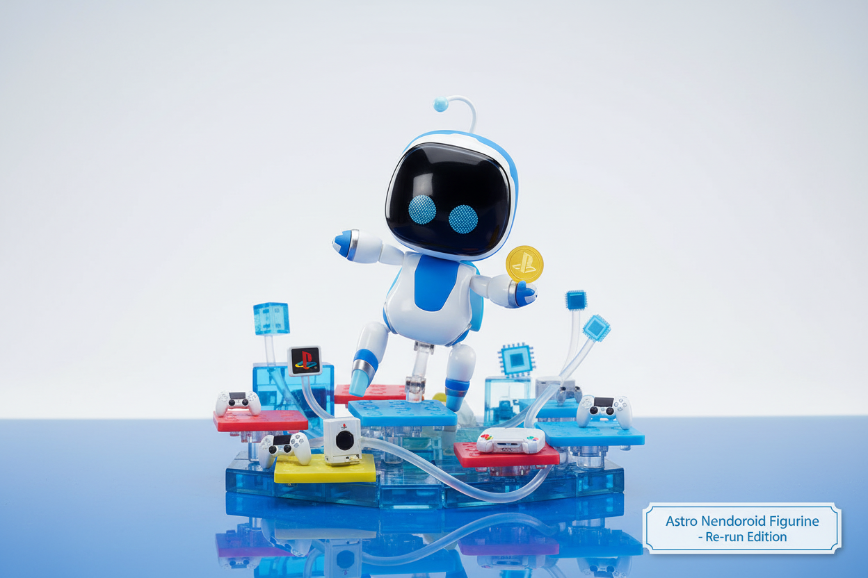 Astro's Playroom Nendoroid Astro figure (Re-run) 10 cm