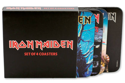 Pack de 4 sous-verres Iron Maiden