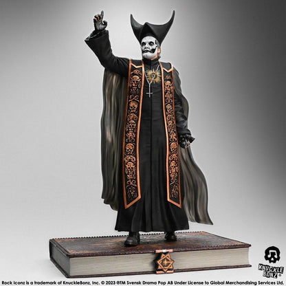 Papa Emeritus IV Statuette (Schwarze Roben) - Rock Iconz 