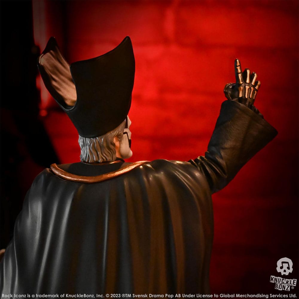 Papa Emeritus IV Statuette (Schwarze Roben) - Rock Iconz 