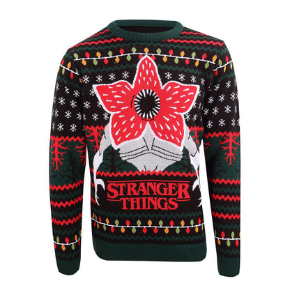 Pull de Noël Stranger Things - Demogorgon