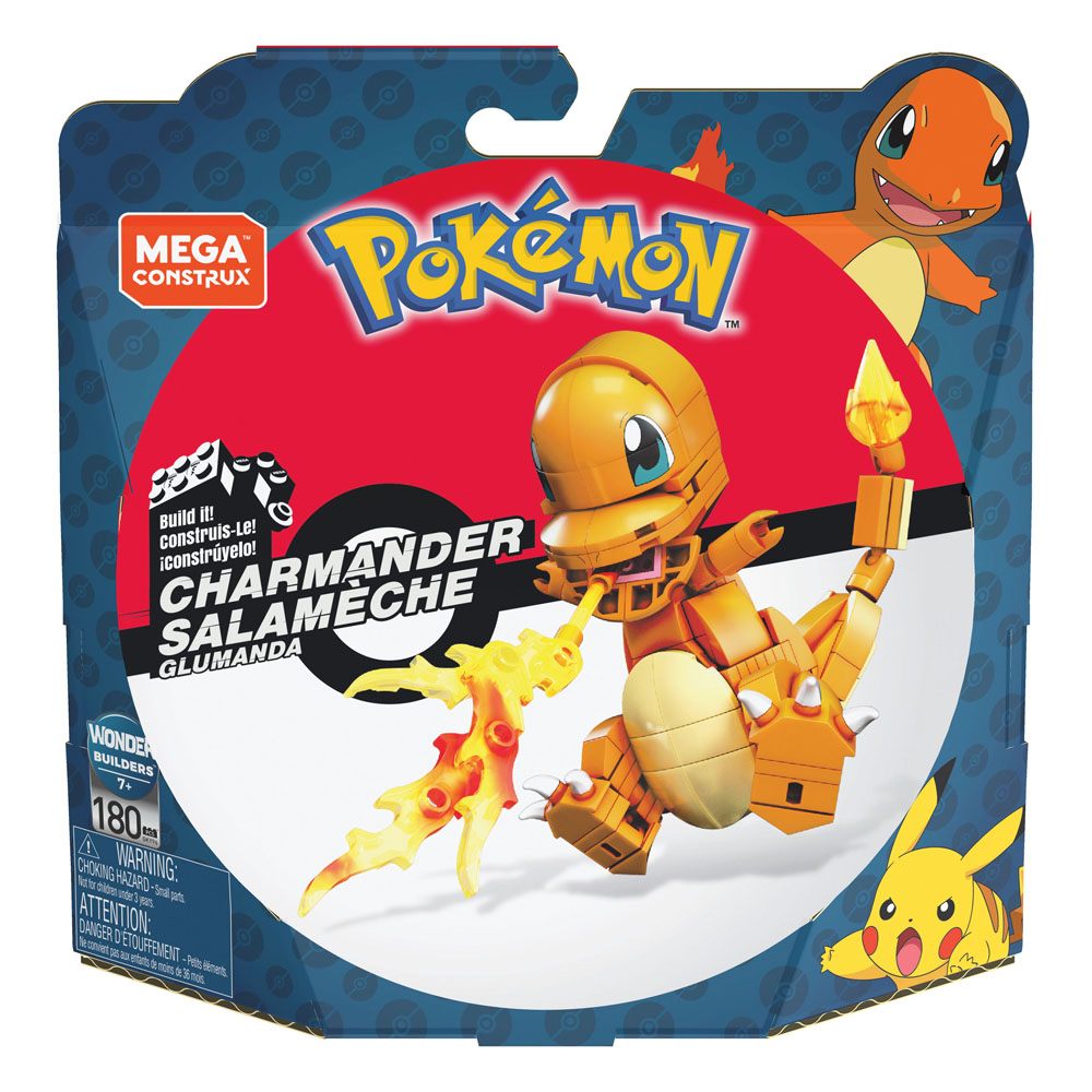 Mega Construx Pokémon Building Set - Charmander 