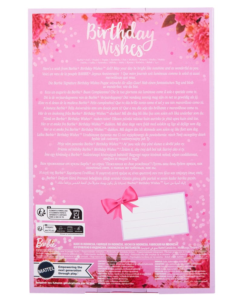 Barbie Signature - Birthday Wishes