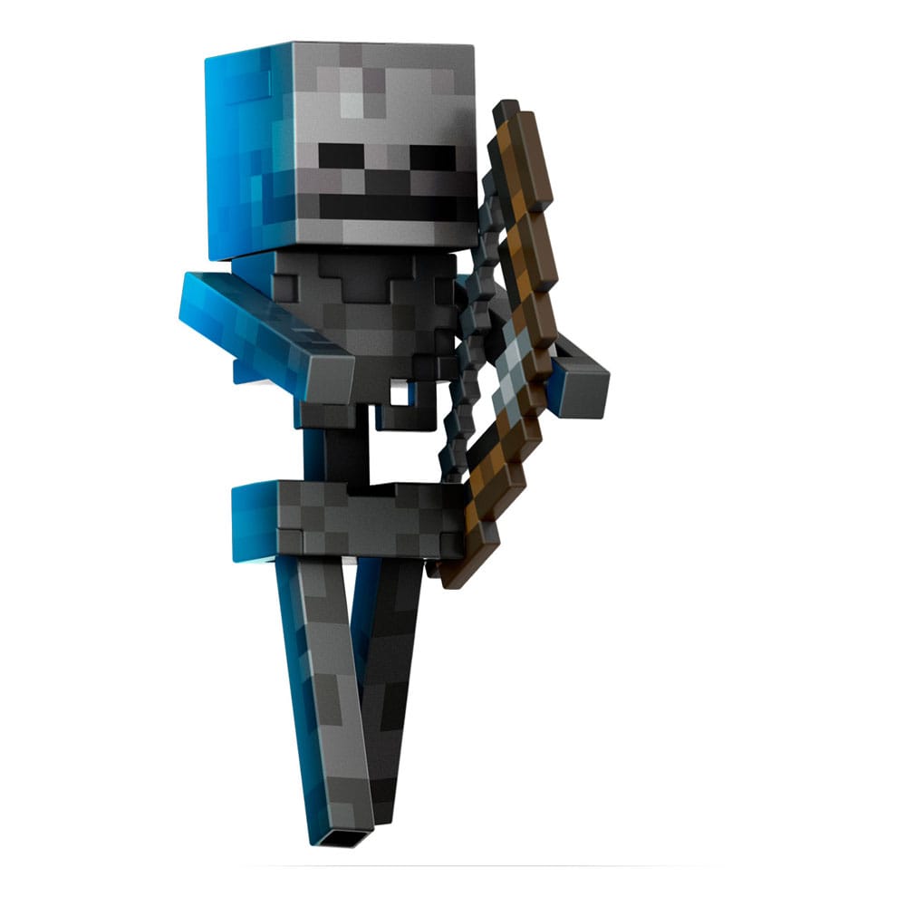 Minecraft-Figur – Skelett auf Diamant-Niveau