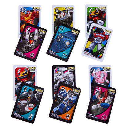 Jeu de Cartes UNO Flip! - Transformers