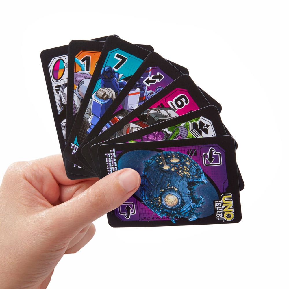 Jeu de Cartes UNO Flip! - Transformers