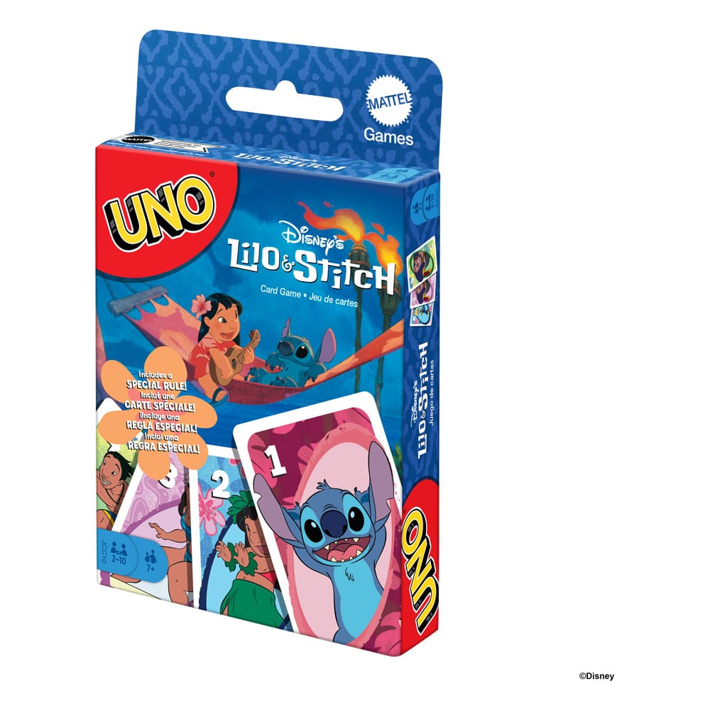 Jeu de cartes UNO Lilo & Stitch