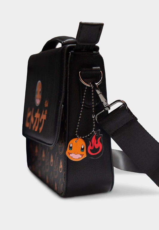 Pokémon Schultertasche aus Kunstleder - Charmander #004