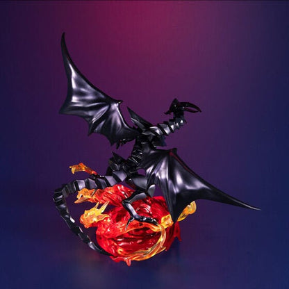 Statuette Dragon Noir Yeux Rouges - Monsters Chronicle - PRECOMMANDE*