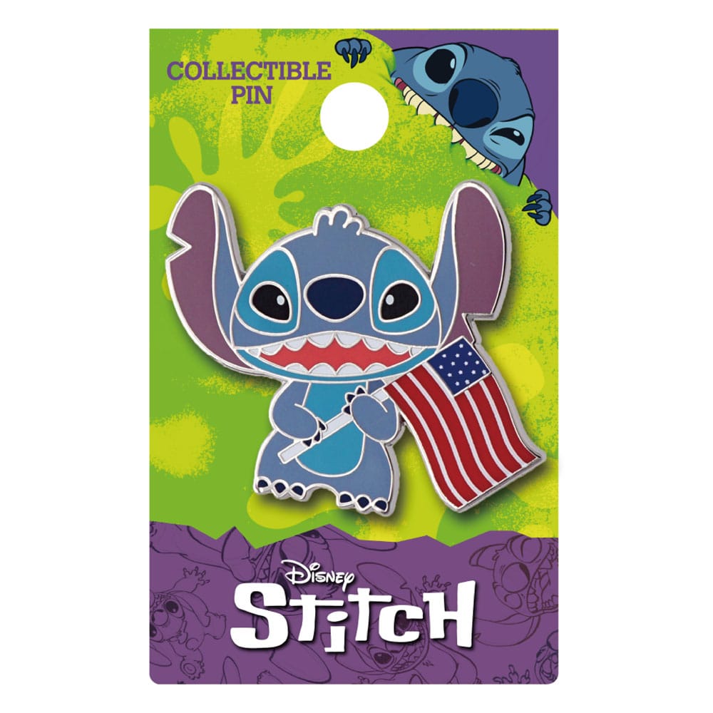 Lilo & Stitch Pin - Stitch Amerikaanse vlag