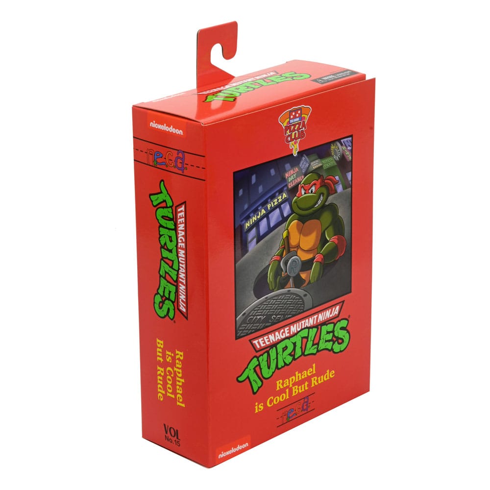 teenage mutant ninja turtles cartoon 7 scale action figure ultimate raphael neca