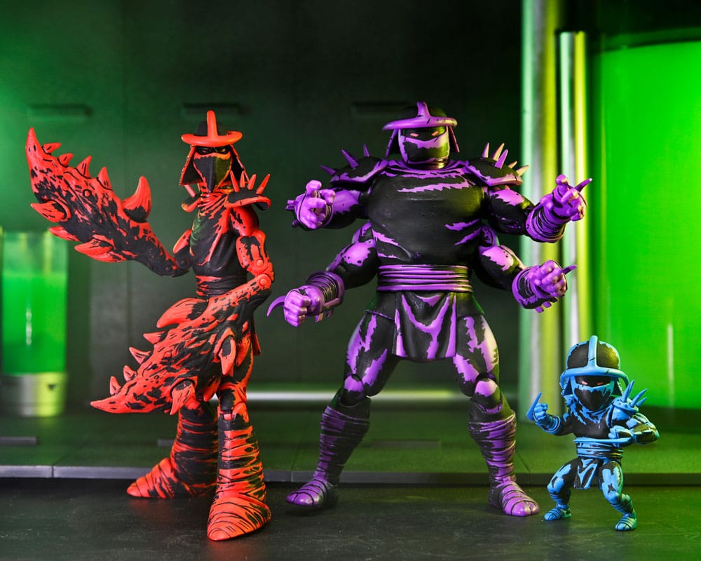teenage mutant ninja turtles mirage comics 7 scale action figure shredder clones box set neca