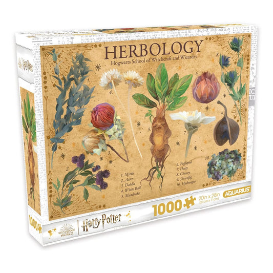 Harry Potter Puzzle - Herbology - 1000 Pieces