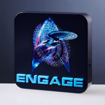 Lampe 3D Star Trek - Engage