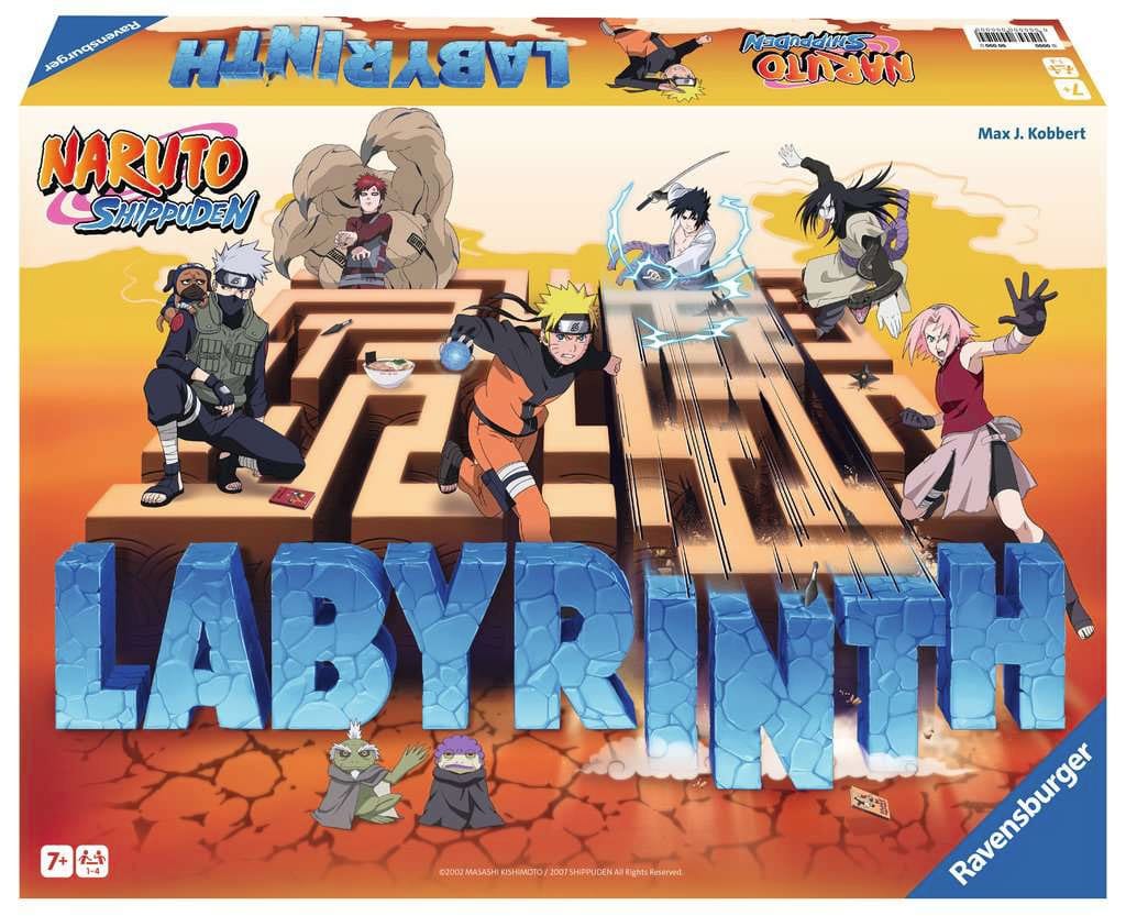 labyrinth naruto shippuden ravensburger