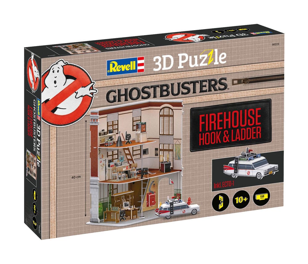 Ghostbusters 3D Puzzle - Firehouse Hook &amp; Ladder 