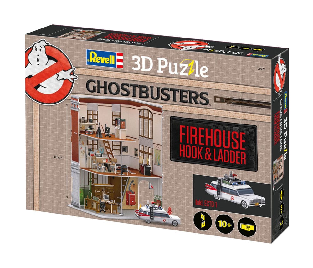 Ghostbusters 3D Puzzle - Firehouse Hook &amp; Ladder 