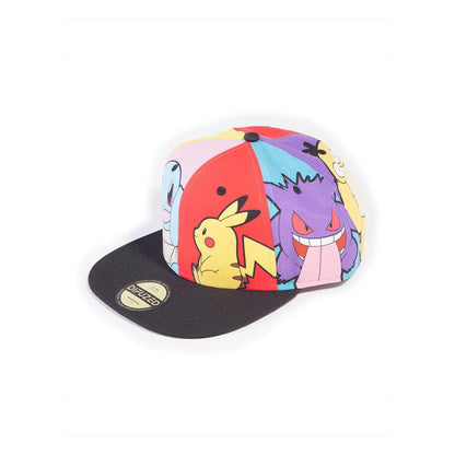 Pokemon Snapback Cap – Multi Pop Art
