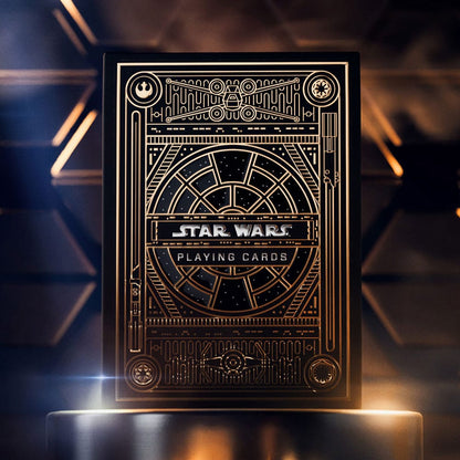 star wars gold edition playing cards theory11