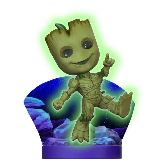 Superama Groot Glow-in-the-Dark SDCC Exclusive Mini-Diorama 