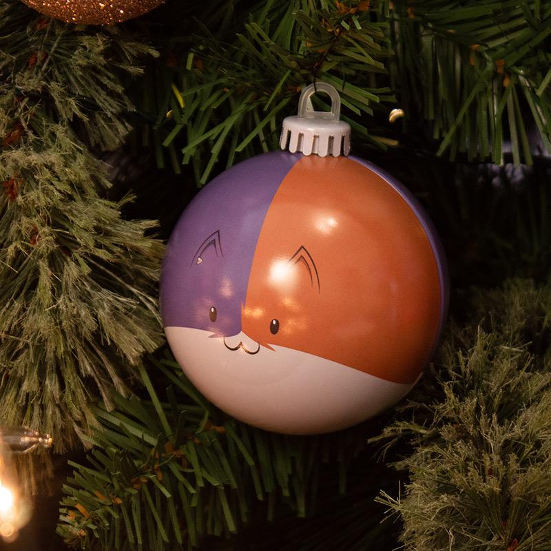 Boule de Noël Meowscles