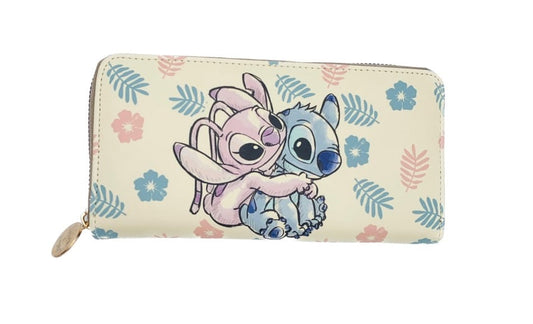 STITCH & ANGEL Portefeuille en Similicuir 10x 2x 19cm