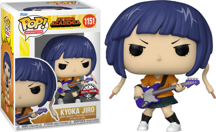 MY HERO ACADEMIA POP Animation N° 1151 Jiro avec Guitare SE