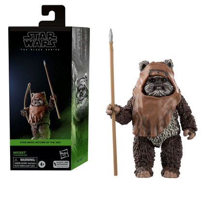 LE RETOUR DU JEDI Wicket W. Warrick Figurine Black Series 15cm