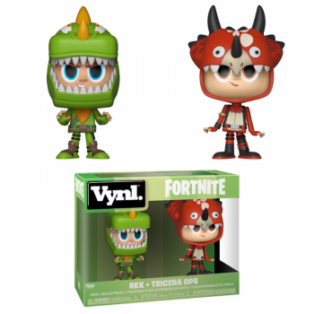 FORTNITE Funko VYNL 2-Pack Rex & Tricera Ops