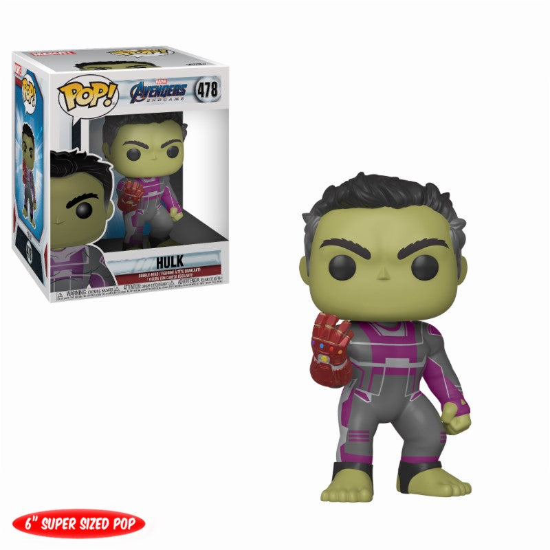 AVENGERS ENDGAMES POP SUPER 6" N° 478 Hulk