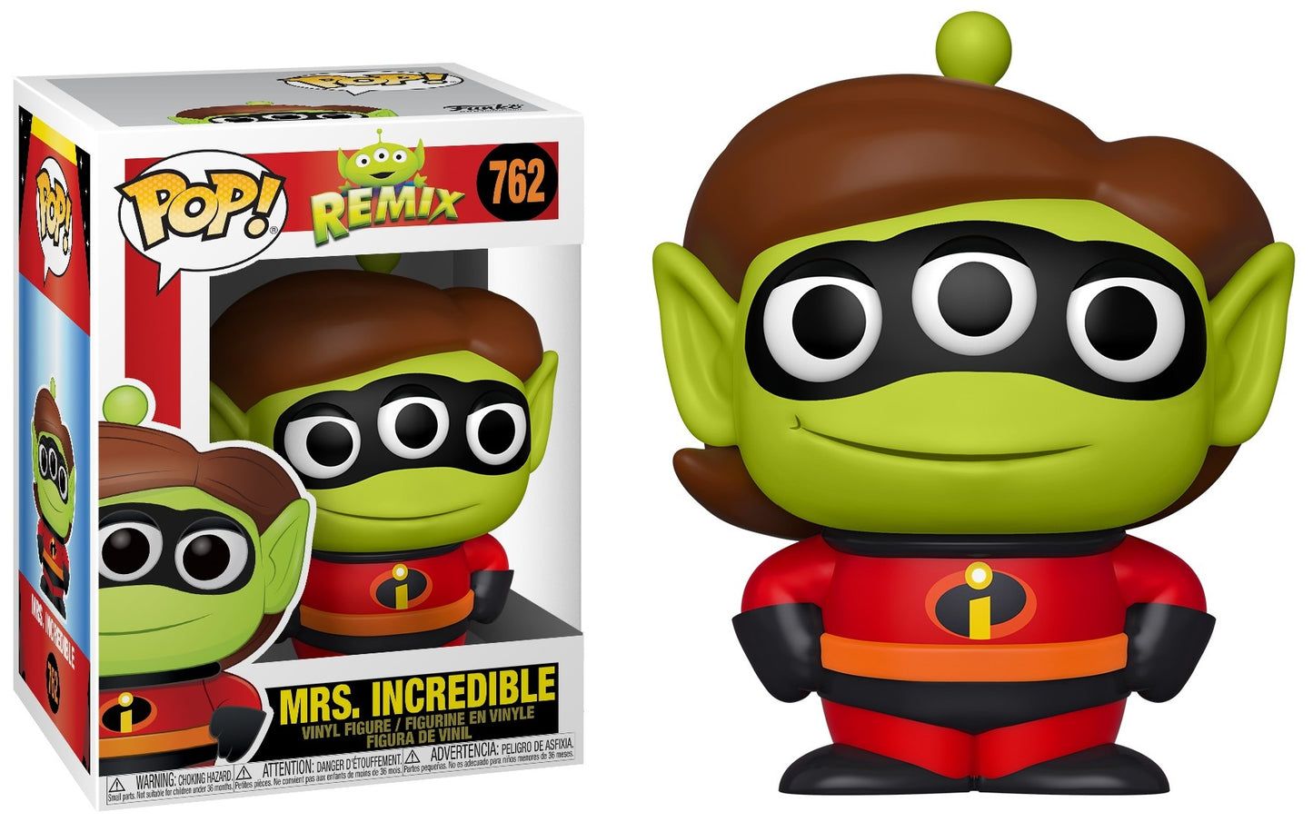 TOY STORY POP N° 762 Alien Remix Mrs. Incredible