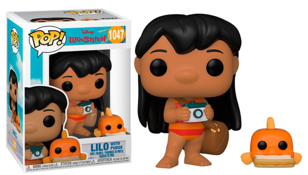 LILO & STITCH POP N° 1047 Lilo w/Pudge