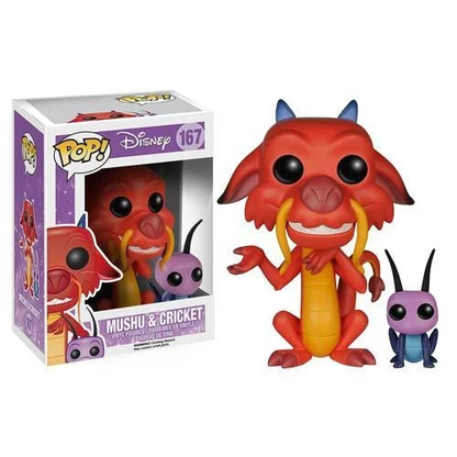 DISNEY POP N° 167 Mushu and Cricket Mulan