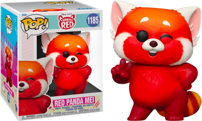 DISNEY Turning Red POP SUPER 6" N° 1185 Panda Mei