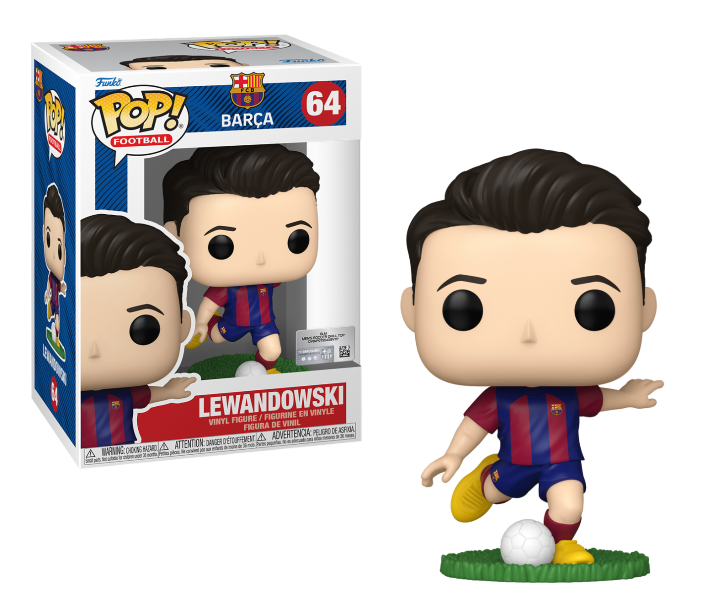 BARCELONA POP Football N° 64 Lewandowski