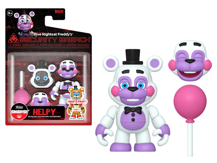 FNAF Helpy Single Snap Pack Funko 8.89cm