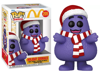 MCDONALDS POP Ad Icons N° 205 Grimace (Holiday)