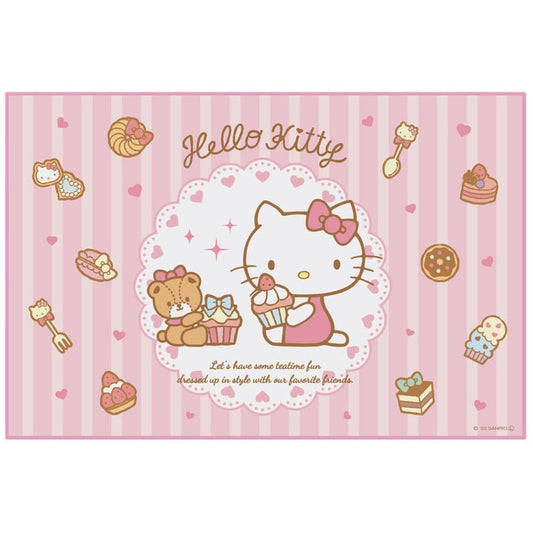 HELLO KITTY Sweety Pink Nappe Pique-Nique 90x60cm
